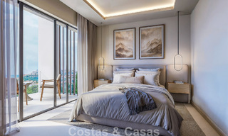 Lanzamiento. Villas adosadas de lujo con impresionantes vistas al mar en Casares, Costa del Sol 792655 