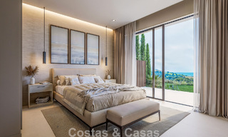 Lanzamiento. Villas adosadas de lujo con impresionantes vistas al mar en Casares, Costa del Sol 792657 