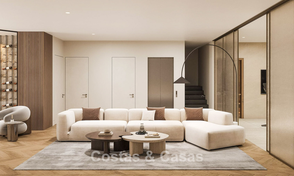 Villas de lujo de nueva construcción en una ubicación prime en el bulevar de San Pedro Alcántara, Marbella 792848