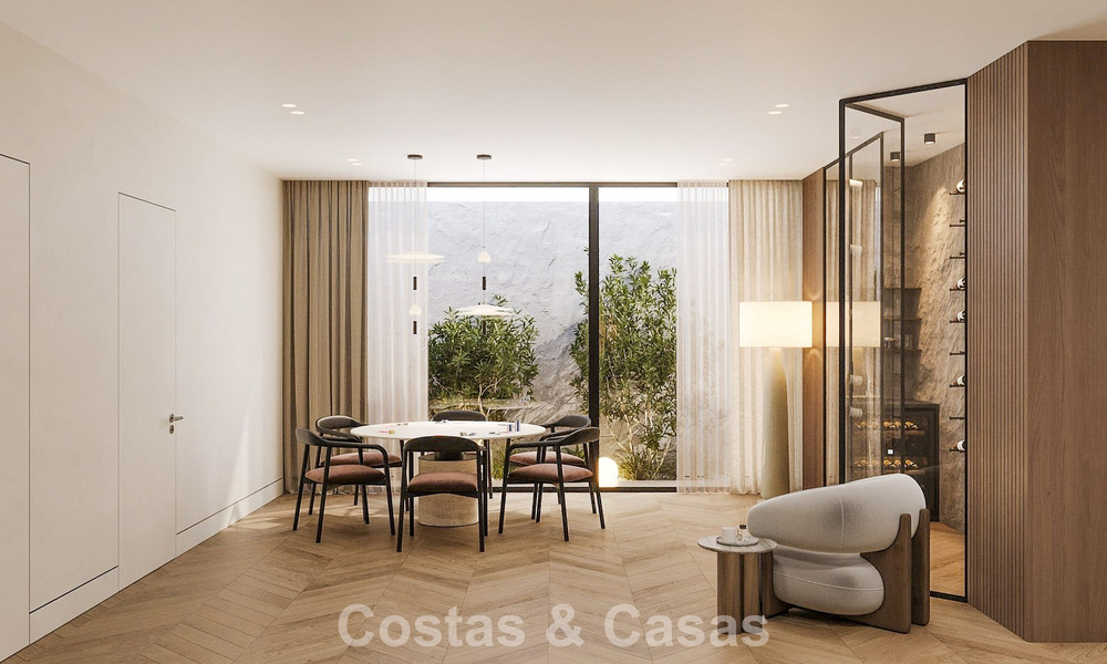 Villas de lujo de nueva construcción en una ubicación prime en el bulevar de San Pedro Alcántara, Marbella 792849