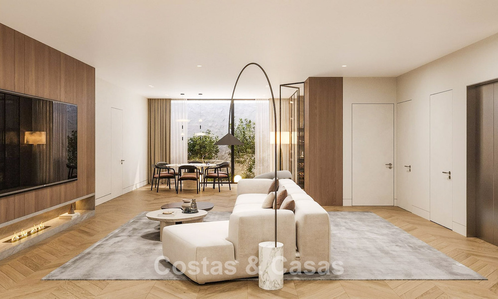 Villas de lujo de nueva construcción en una ubicación prime en el bulevar de San Pedro Alcántara, Marbella 792852