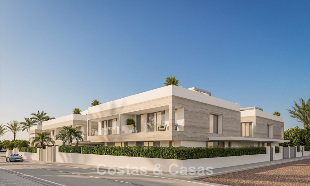 Villas de lujo de nueva construcción en una ubicación prime en el bulevar de San Pedro Alcántara, Marbella 792870