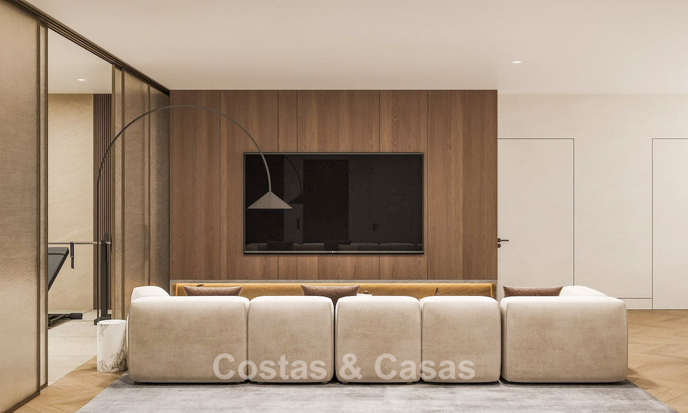 Villas de lujo de nueva construcción en una ubicación prime en el bulevar de San Pedro Alcántara, Marbella 792878