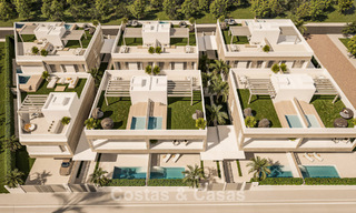 Villas de lujo de nueva construcción en una ubicación prime en el bulevar de San Pedro Alcántara, Marbella 792892 