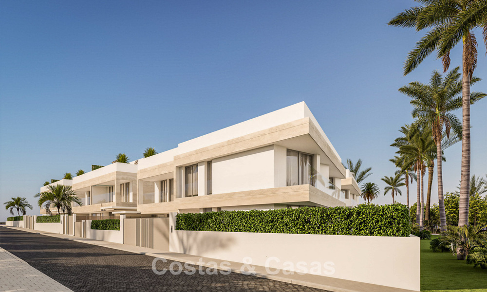 Villas de lujo de nueva construcción en una ubicación prime en el bulevar de San Pedro Alcántara, Marbella 792894