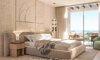 5 villas adosadas modernistas en venta con vistas panorámicas al mar en La Quinta, Benahavís - Marbella 795596 