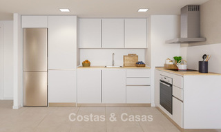 Nuevos apartamentos contemporáneos con vistas panorámicas al mar en venta en Mijas Costa, Mijas 792744 