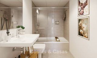 Nuevos apartamentos contemporáneos con vistas panorámicas al mar en venta en Mijas Costa, Mijas 792748 