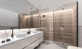 Apartamentos de obra nueva modernos con vistas panorámicas al mar en venta en Manilva, Costa del Sol 792933 