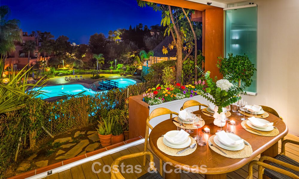 Impresionante apartamento en planta baja con 4 dormitorios en venta en Nueva Andalucía, Marbella 792945