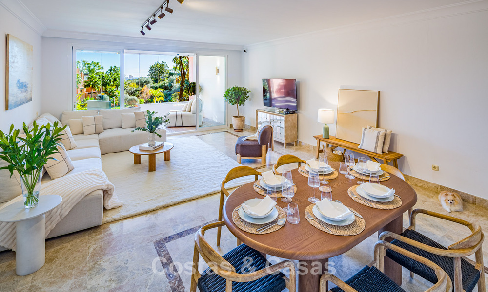 Impresionante apartamento en planta baja con 4 dormitorios en venta en Nueva Andalucía, Marbella 792963