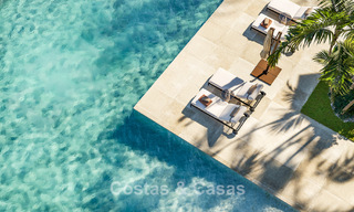 Apartamentos innovadores con vistas panorámicas al mar en venta en un resort de golf en Mijas Costa, Costa del Sol 792973 