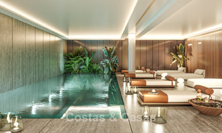 Apartamentos de lujo de alta gama en venta en una tranquila y prestigiosa urbanización de golf en el este de Marbella 793197 