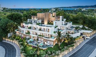 Apartamentos de lujo de alta gama en venta en una tranquila y prestigiosa urbanización de golf en el este de Marbella 793200 
