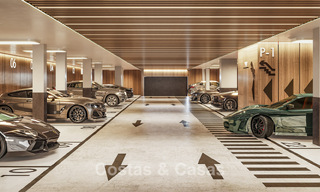 Apartamentos de lujo de alta gama en venta en una tranquila y prestigiosa urbanización de golf en el este de Marbella 793203 