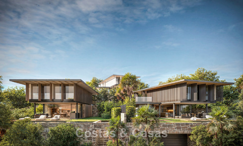 Villa exclusiva de arquitectura contemporánea en venta en una prestigiosa zona de Nueva Andalucía, Marbella 793022