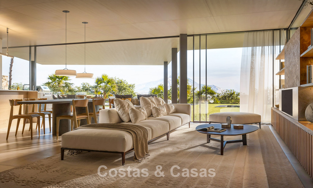 Villa exclusiva de arquitectura contemporánea en venta en una prestigiosa zona de Nueva Andalucía, Marbella 793025