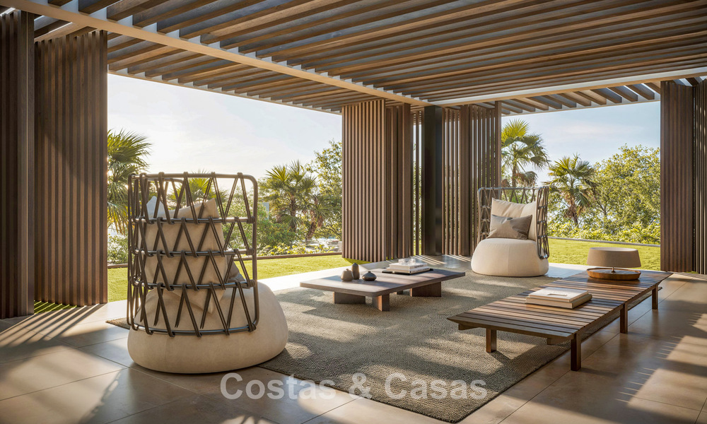 Villa exclusiva de arquitectura contemporánea en venta en una prestigiosa zona de Nueva Andalucía, Marbella 793027