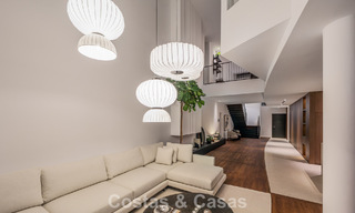 Villa pareada moderna en venta con vistas al mar en una comunidad cerrada en Sierra Blanca, la Milla de Oro de Marbella 793031 