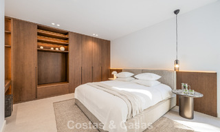 Villa pareada moderna en venta con vistas al mar en una comunidad cerrada en Sierra Blanca, la Milla de Oro de Marbella 793038 