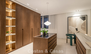 Villa pareada moderna en venta con vistas al mar en una comunidad cerrada en Sierra Blanca, la Milla de Oro de Marbella 793056 