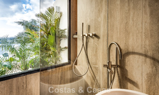 Exclusiva casa adosada con vistas panorámicas en venta en el valle del golf de Nueva Andalucía, Marbella 793267 