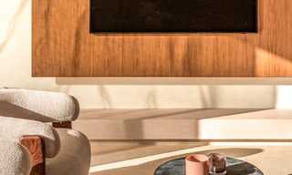 Exclusiva casa adosada con vistas panorámicas en venta en el valle del golf de Nueva Andalucía, Marbella 793268 