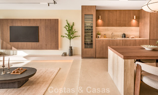 Exclusiva casa adosada con vistas panorámicas en venta en el valle del golf de Nueva Andalucía, Marbella 793269 