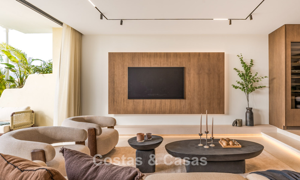 Exclusiva casa adosada con vistas panorámicas en venta en el valle del golf de Nueva Andalucía, Marbella 793272