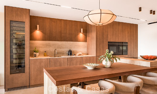 Exclusiva casa adosada con vistas panorámicas en venta en el valle del golf de Nueva Andalucía, Marbella 793273 