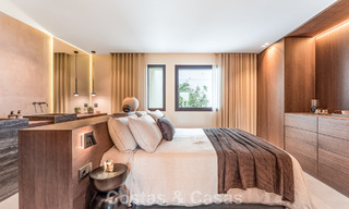 Exclusiva casa adosada con vistas panorámicas en venta en el valle del golf de Nueva Andalucía, Marbella 793281 