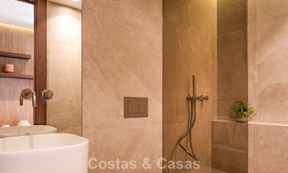 Exclusiva casa adosada con vistas panorámicas en venta en el valle del golf de Nueva Andalucía, Marbella 793284 