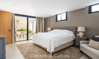 Villa mediterránea contemporánea lista para entrar a vivir, con vistas al mar sin interrupciones, en venta en Benahavís - Marbella 793421 