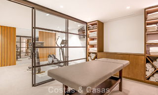 Villa mediterránea contemporánea lista para entrar a vivir, con vistas al mar sin interrupciones, en venta en Benahavís - Marbella 793423 