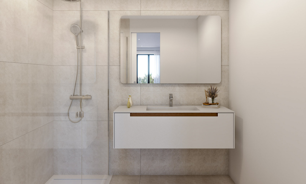 Modernos apartamentos de obra nueva con magníficas vistas al mar en Manilva, Costa del Sol 793629