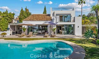Villa familiar renovada de alta calidad en venta en la codiciada zona de golf de Nueva Andalucía, Marbella 793192 
