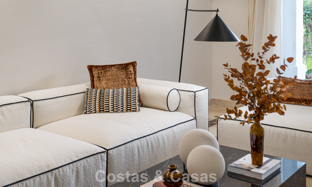 Elegante apartamento en planta baja con jardín privado en venta en Sierra Blanca, Marbella 793877