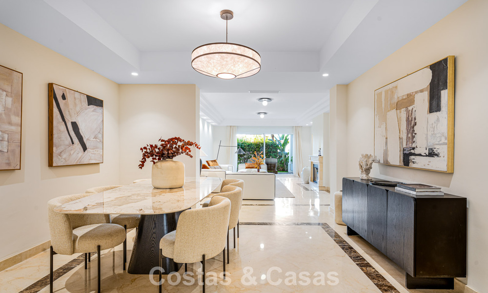 Elegante apartamento en planta baja con jardín privado en venta en Sierra Blanca, Marbella 793887