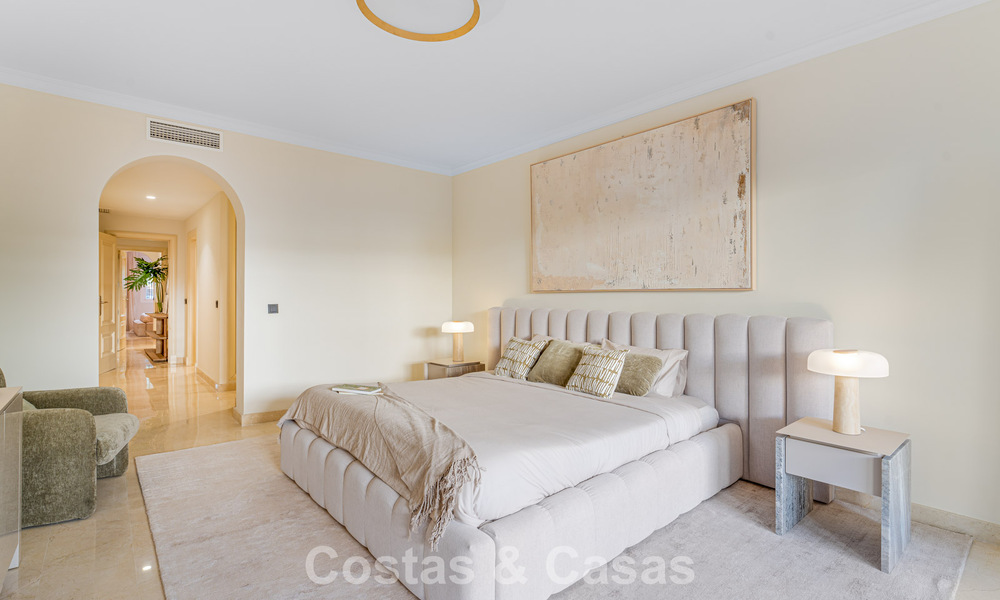 Elegante apartamento en planta baja con jardín privado en venta en Sierra Blanca, Marbella 793907