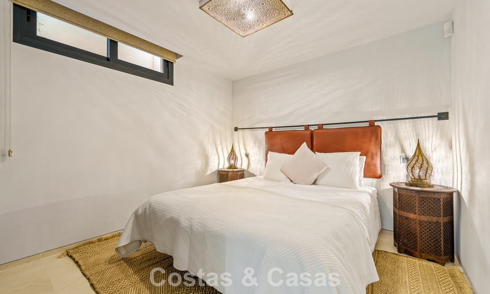 Exclusiva villa de lujo de diseño modernista en venta en el Valle del Golf de Nueva Andalucía, Marbella 793916