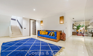 Exclusiva villa de lujo de diseño modernista en venta en el Valle del Golf de Nueva Andalucía, Marbella 793920 