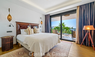Exclusiva villa de lujo de diseño modernista en venta en el Valle del Golf de Nueva Andalucía, Marbella 793931 