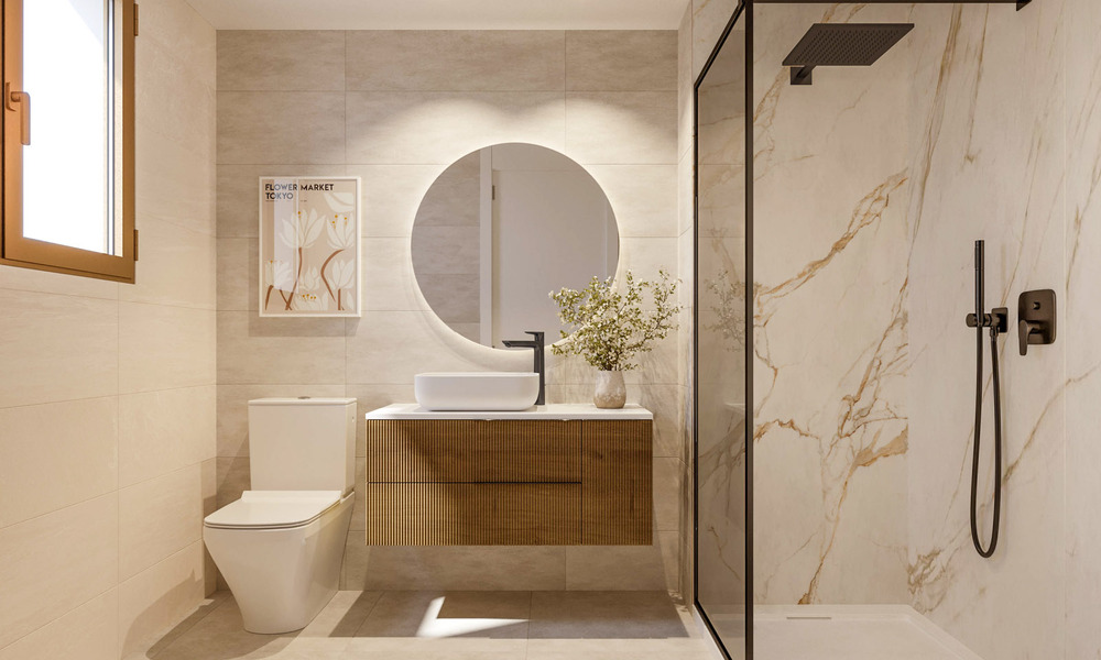 Apartamentos modernos de obra nueva con amplias terrazas y vistas al mar en venta en Torremolinos, Costa del Sol 793801