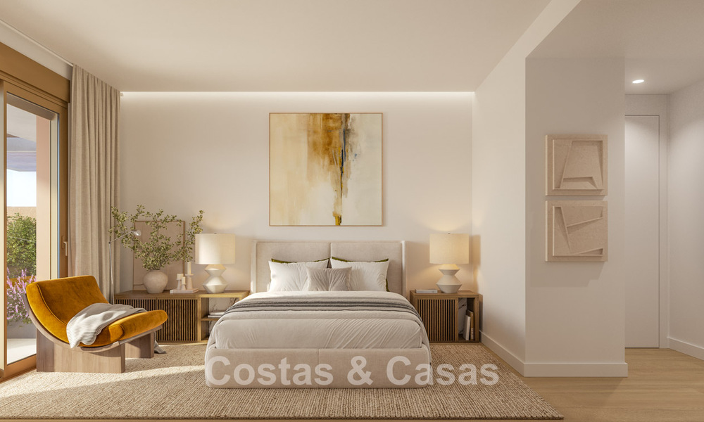 Apartamentos modernos de obra nueva con amplias terrazas y vistas al mar en venta en Torremolinos, Costa del Sol 793803