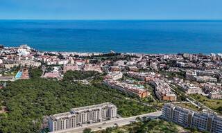 Apartamentos modernos de obra nueva con amplias terrazas y vistas al mar en venta en Torremolinos, Costa del Sol 793810 