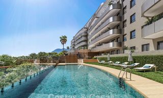 Apartamentos de obra nueva contemporáneos con vistas al mar en venta en Torremolinos, Costa del Sol 793815 