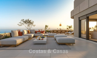 Apartamentos de obra nueva contemporáneos con vistas al mar en venta en Torremolinos, Costa del Sol 793820 