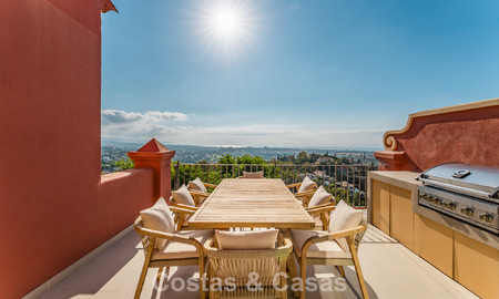 Ático de diseño escandinavo exclusivo con vistas de 180° en venta en Benahavís - Marbella 794166