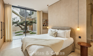 Villa de lujo totalmente nueva con vistas panorámicas en venta en la urbanización cerrada de El Madroñal, Benahavis - Marbella 794211 