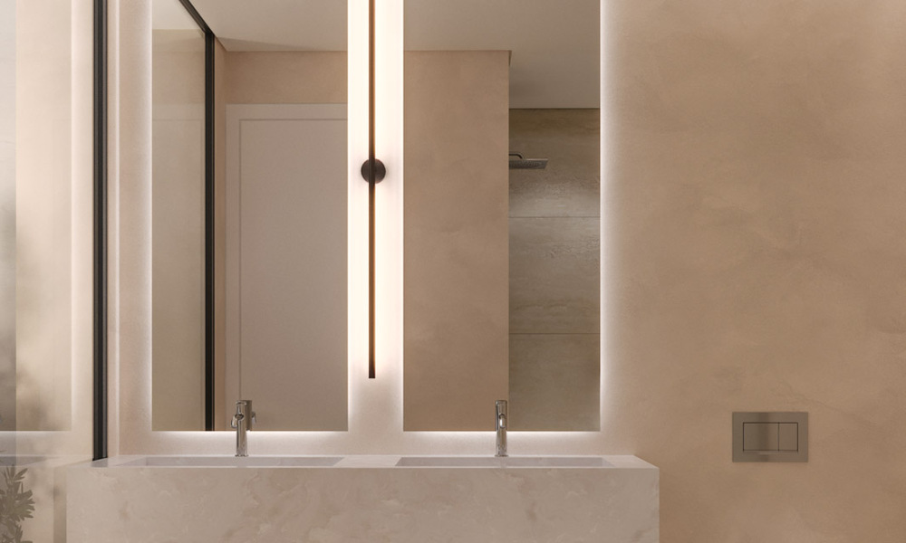 2 Villas de lujo nuevas en venta a poca distancia a pie de una casa club de golf en la New Golden Mile, Marbella - Estepona 794261